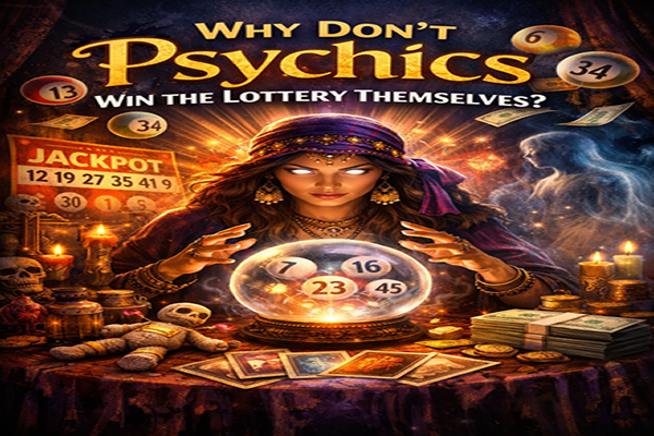 why dont psychic for lottery win themselves